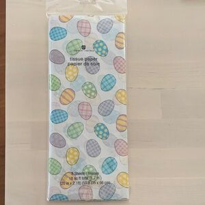 Free with any purchase - American Greetings Colorful Egg Tissue Paper